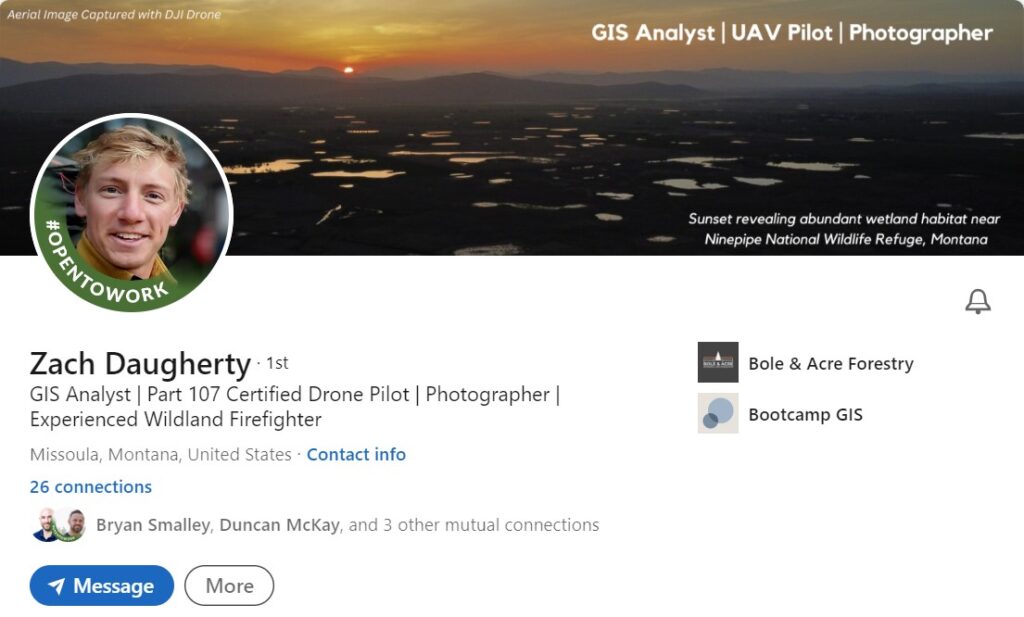 Profile preview: Niche Specialist profile